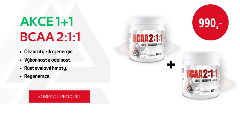 Akce 1+1 BCAA 500 g